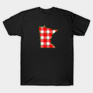 MN Christmas Plaid T-Shirt